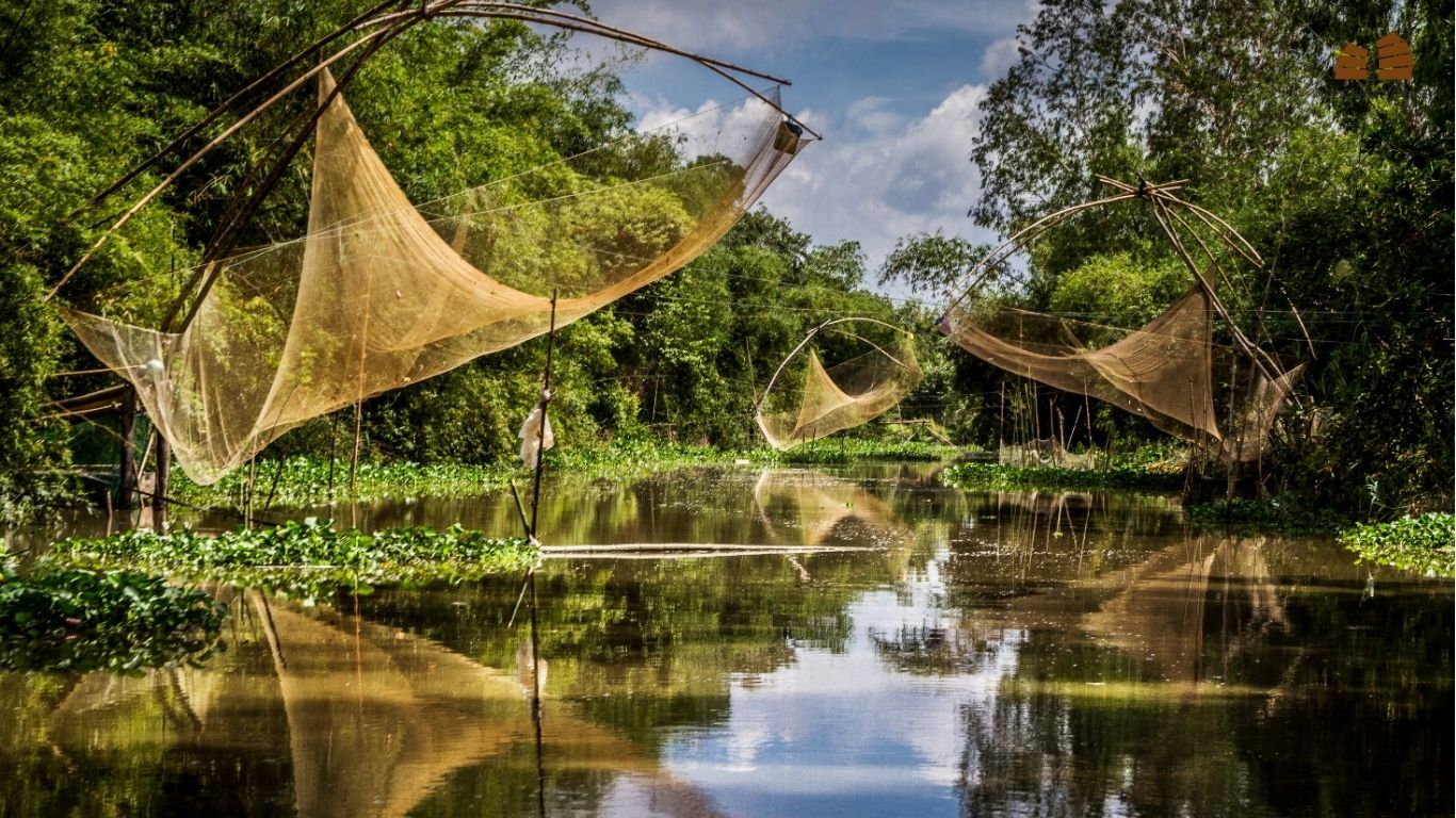 fishing excursion in the Mekong Delta