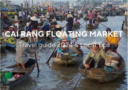 Cai Rang floating market Can Tho