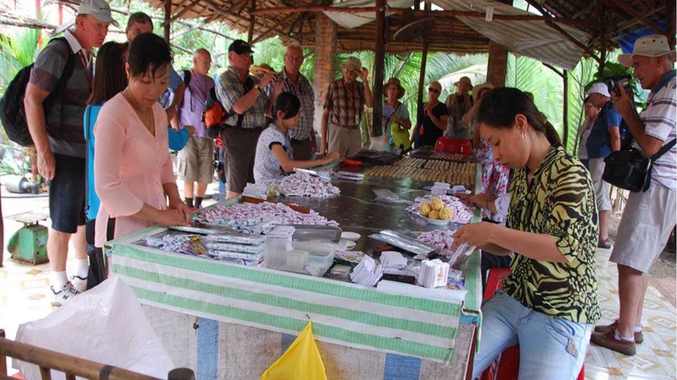 coconut workshop in Ben Tre