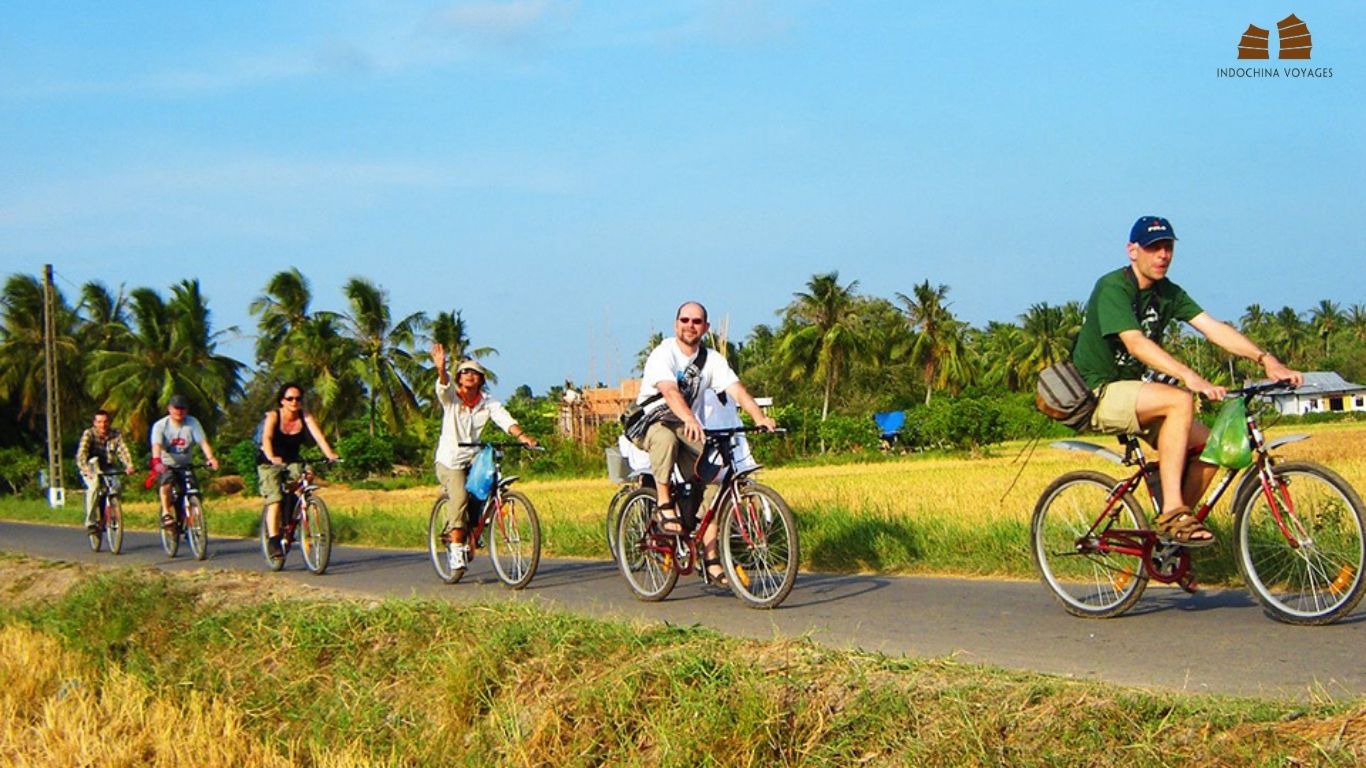 Cycling tour in Mekong delta
