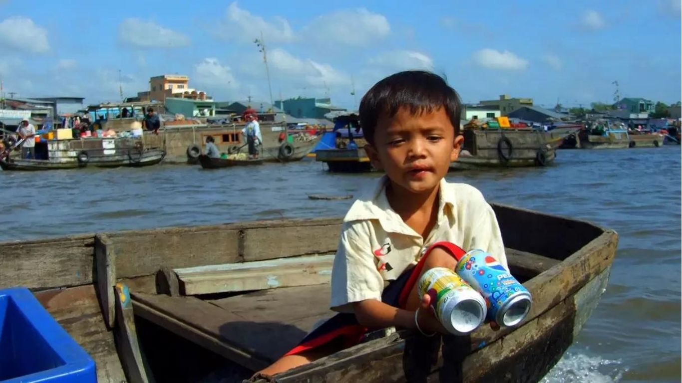 Local life on boat