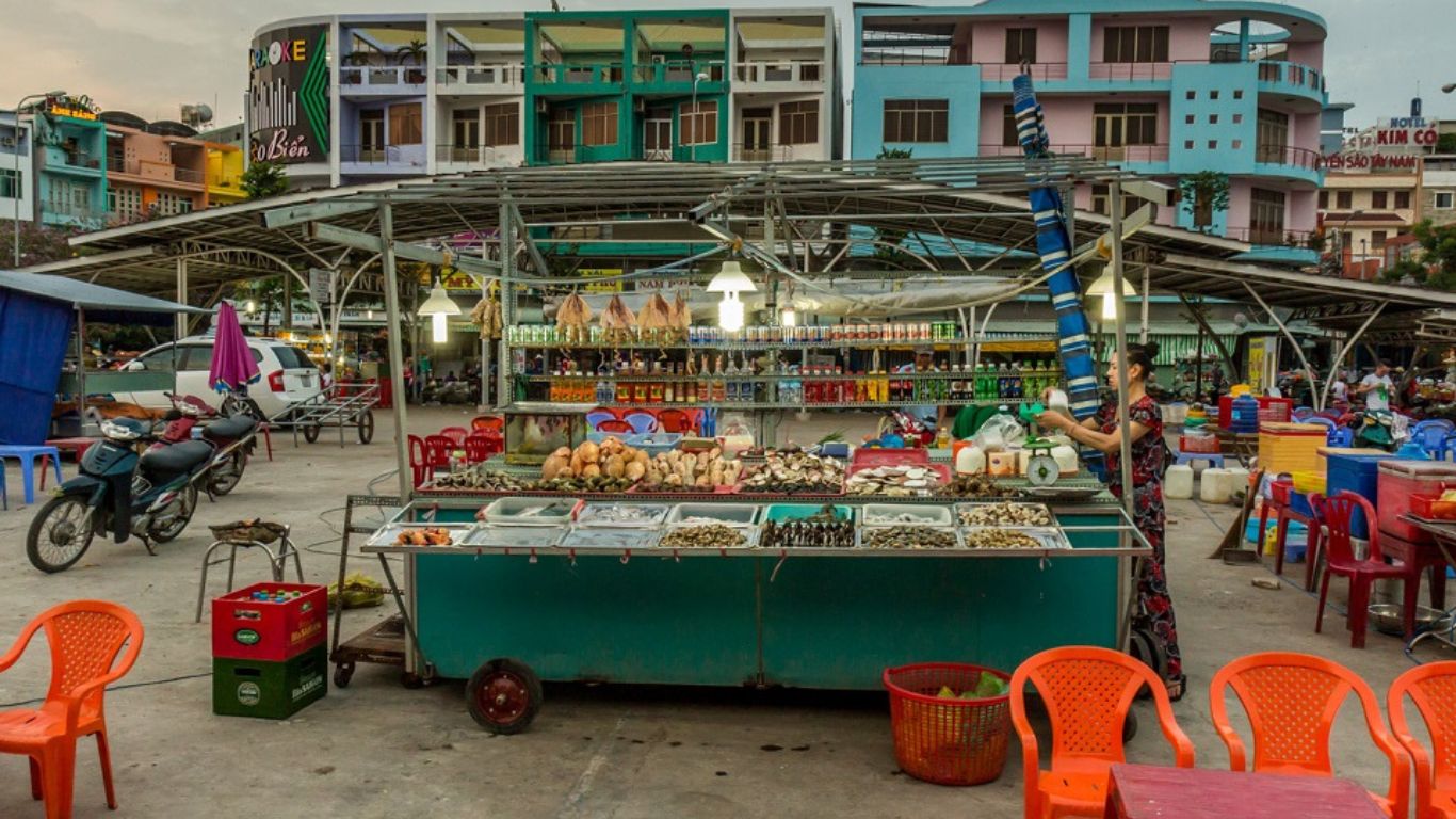 Ha Tien night market